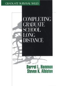 Completing Graduate School Long Distance