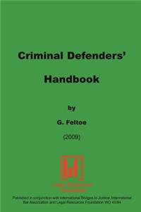 Criminal Defenders Handbook