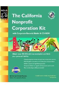 California Nonprofit Corporation Kit 