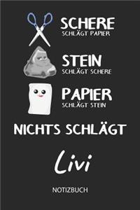 Nichts schlägt - Livi - Notizbuch