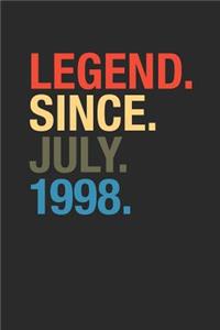 Legend July 1998