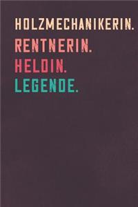 Holzmechanikerin. Rentnerin. Heldin. Legende.