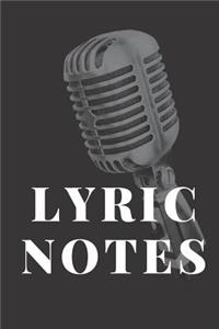 Lyric Notes