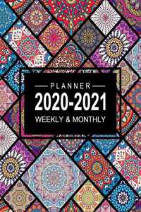 2020-2021 Planner Weekly And Monthly