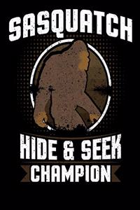 Sasquatch Hide and Seek Champion