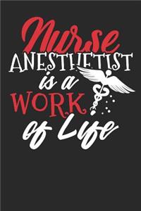 Nurse Anesthetist Is a Work of Life