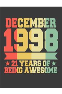 December 1998, 21 Years Of Being Awesome