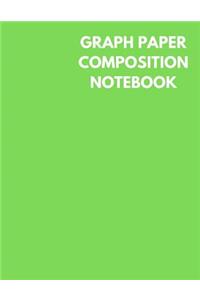 Graph Paper Composition Notebook