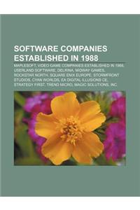 Software Companies Established in 1988