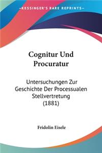 Cognitur Und Procuratur
