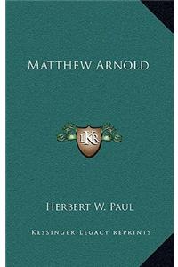 Matthew Arnold