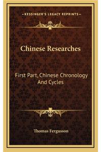 Chinese Researches