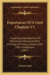 Experiences Of A Gaol Chaplain V3
