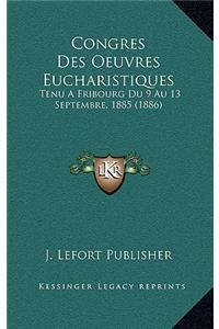 Congres Des Oeuvres Eucharistiques