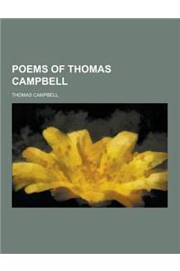 Poems of Thomas Campbell