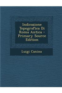 Indicazione Topografica Di Roma Antica