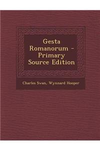 Gesta Romanorum - Primary Source Edition