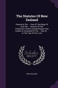 The Statutes of New Zealand