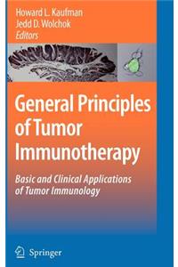 General Principles of Tumor Immunotherapy