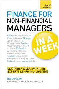 Finance for Non-Financial Managers in a Week