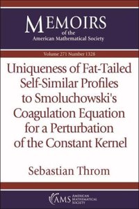 Uniqueness of Fat-Tailed Self-Similar Profiles to Smoluchowski's Coagulation Equation for a Perturbation of the Constant Kernel