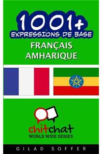 1001+ Expressions de Base Français - amharique