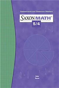 Saxon Math 5/4