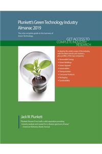 Plunkett's Green Technology Industry Almanac 2019