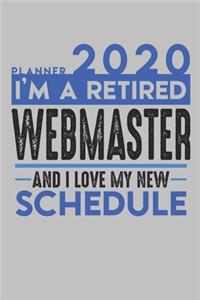 Weekly Planner 2020 - 2021 for retired WEBMASTER