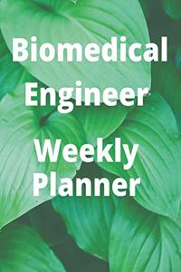 biomedical engineer weekly planner