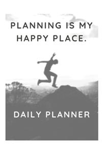 Planning is my happy place.