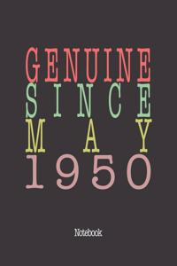 Genuine Since May 1950