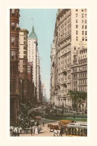 Vintage Journal Canyon of Lower Broadway, New York City