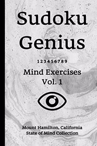 Sudoku Genius Mind Exercises Volume 1
