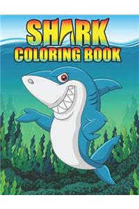 Shark coloring Book