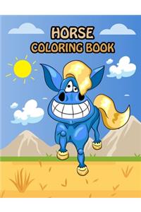 Horse Coloring Book