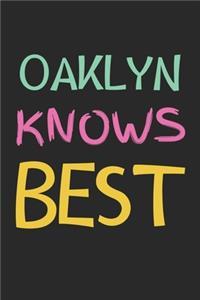 Oaklyn Knows Best