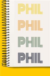 Name PHIL A beautiful personalized