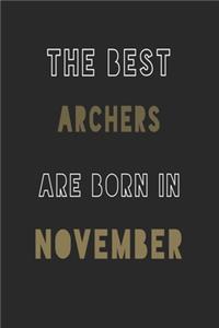 The Best Archers are Born in November journal