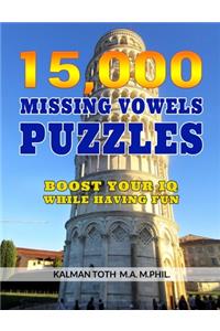 15,000 Missing Vowels Puzzles