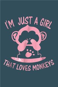 Im just a girl that loves monkeys