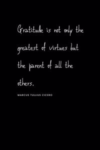 Gratitude Journal - The Greatest Of Virtues