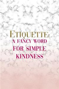 Etiquette