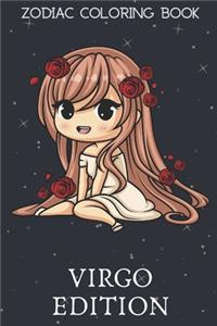 Zodiac Coloring Book Virgo Edition