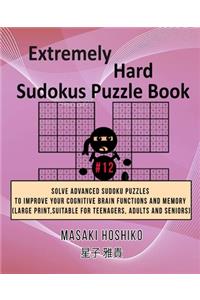 Extremely Hard Sudokus Puzzle Book #12