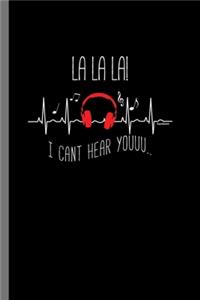 Lalala! I can't hear you