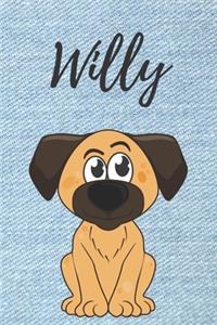 Willy Hund-Malbuch / Notizbuch Tagebuch