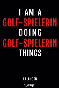 Kalender für Golf-Spieler / Golf-Spielerin