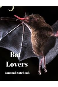 Bat Lovers Journal Notebook