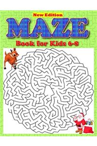 Maze Book for Kids 6-8